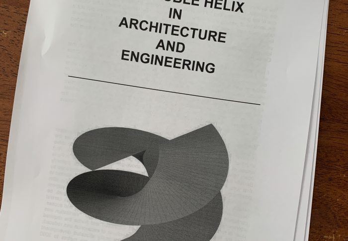 Double helix at Sydney Opera House carpark